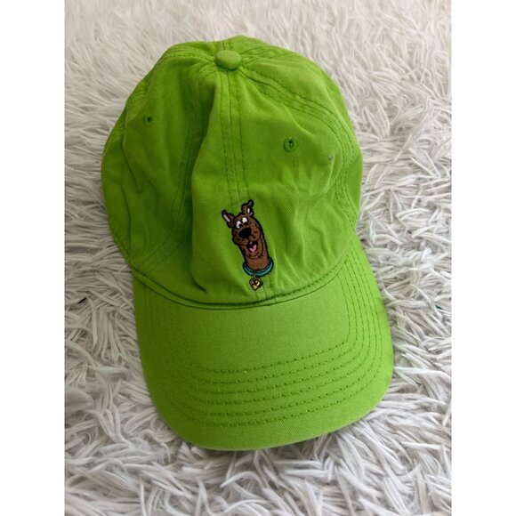 scooby doo Accessories - Scooby-Doo One Size Hat Snapback Lime Green Embroidered Ball Cap